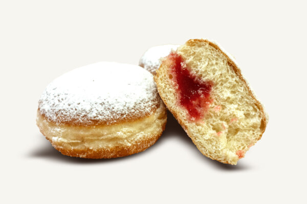 Berliner (Krapfen) Puderzucker