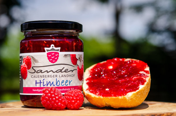 Fruchtaufstrich Himbeere 1:1