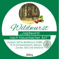 Wild-Jagdwurst