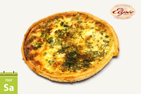 Quiche Gemüse-Lachs